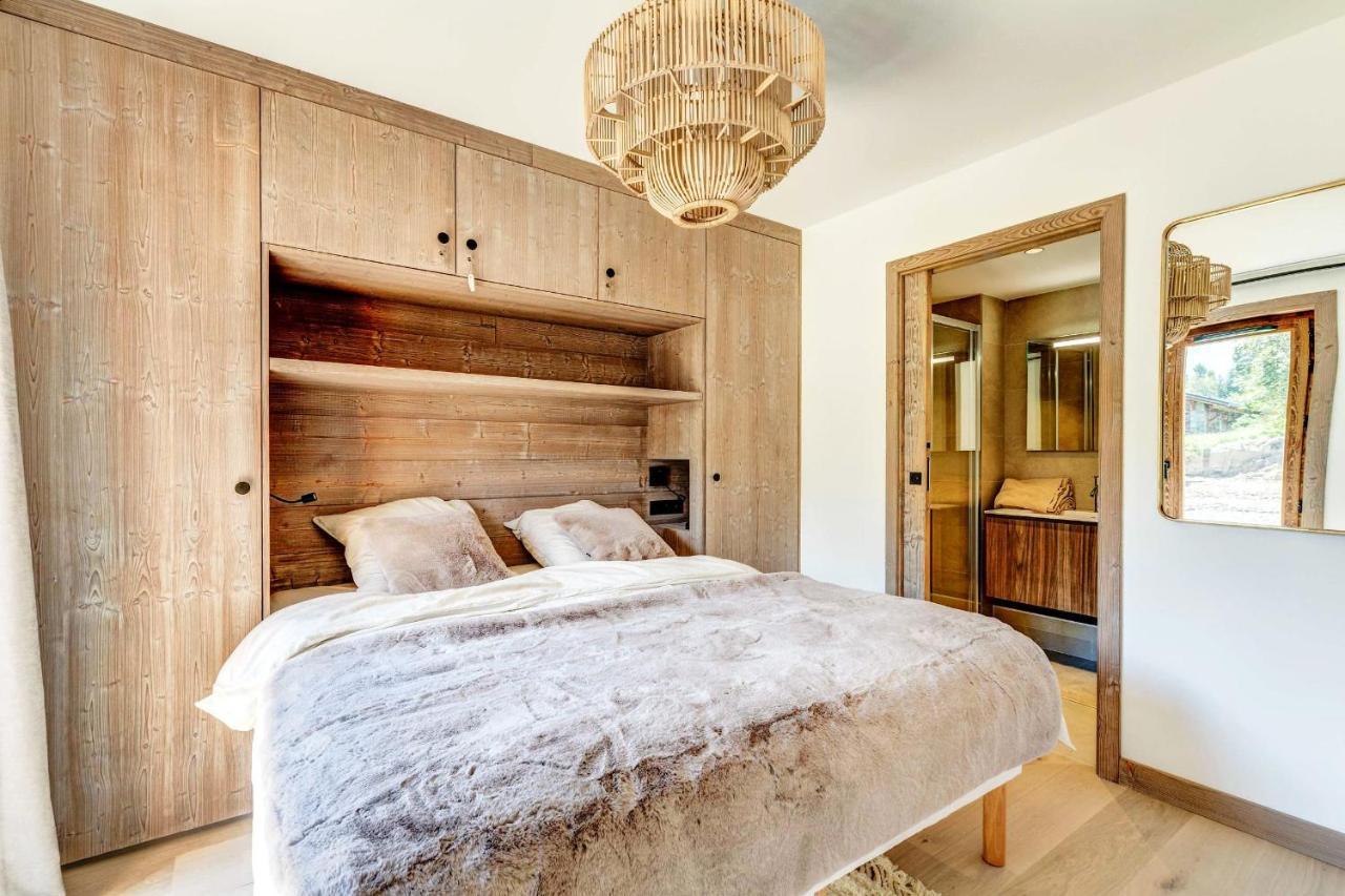 4-Room Apartment With Garden, Gym And Shared Spa Межев Экстерьер фото