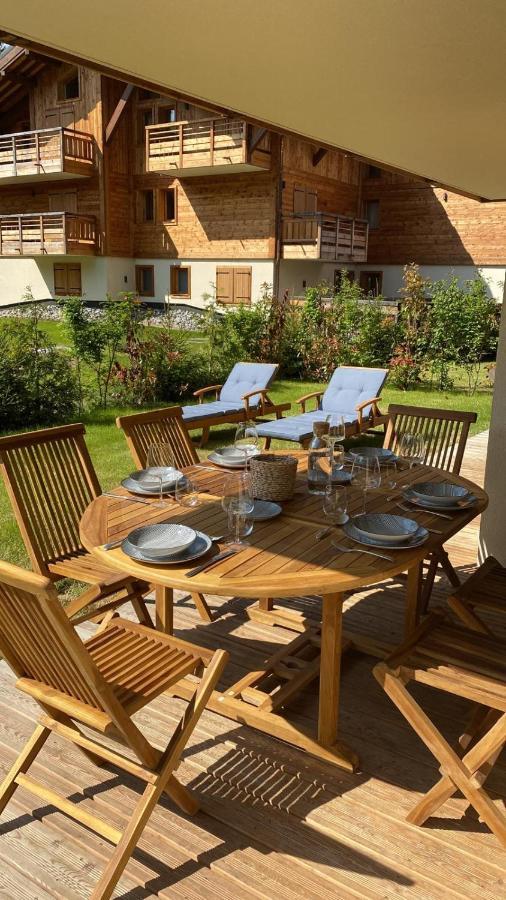 4-Room Apartment With Garden, Gym And Shared Spa Межев Экстерьер фото